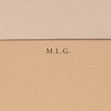 Load image into Gallery viewer, London Letters Monogram Stationery