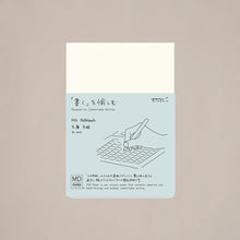 Load image into Gallery viewer, London Letters - Midori A6 MD notebook inserts plain ruled lined square grid