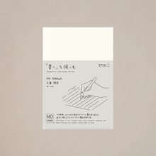 Load image into Gallery viewer, London Letters - Midori A6 MD notebook inserts plain ruled lined square grid