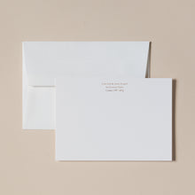 Load image into Gallery viewer, London Letters Signature Personalised Stationery A6