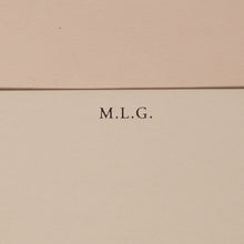 Load image into Gallery viewer, London Letters Monogrammed Stationery A6
