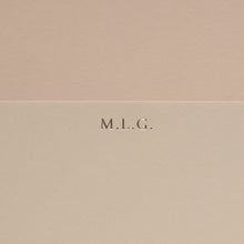Load image into Gallery viewer, London Letters Monogrammed Stationery A6