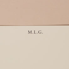 Load image into Gallery viewer, London Letters Monogrammed Stationery A6