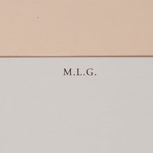 Load image into Gallery viewer, London Letters Monogrammed Stationery