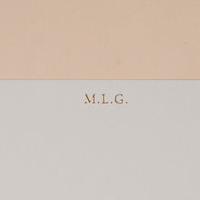 Load image into Gallery viewer, London Letters Monogrammed Stationery A6