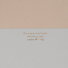 Load image into Gallery viewer, London Letters Signature Personalised Stationery A6