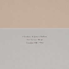 Load image into Gallery viewer, London Letters Signature Personalised Stationery A6