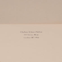 Load image into Gallery viewer, London Letters Signature Personalised Stationery A6