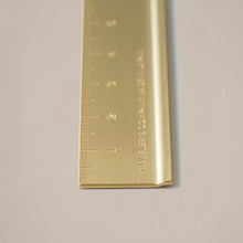 Load image into Gallery viewer, Traveler's Company brass ruler stationery gifts luxury Japanese stationery from London Letters