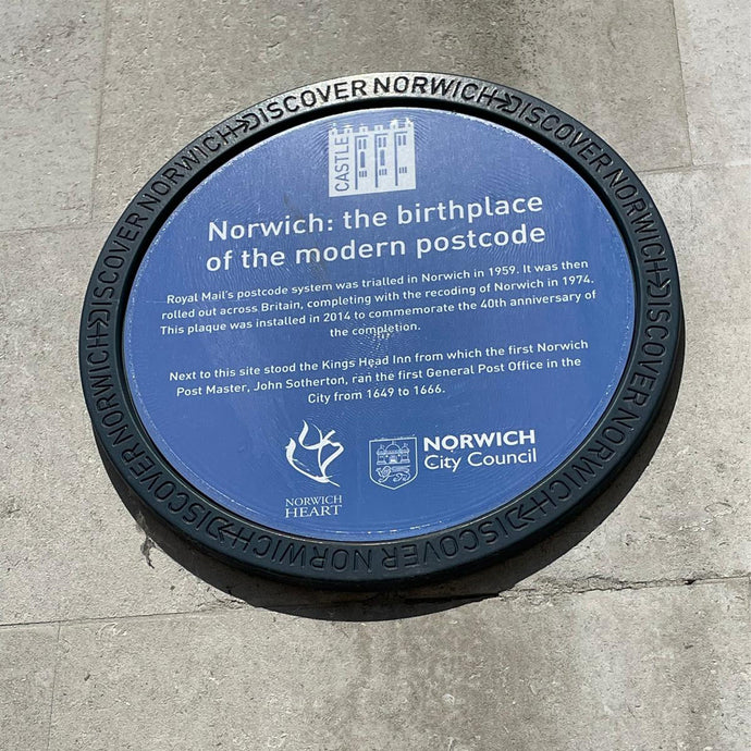 Norwich - The city where postcodes began