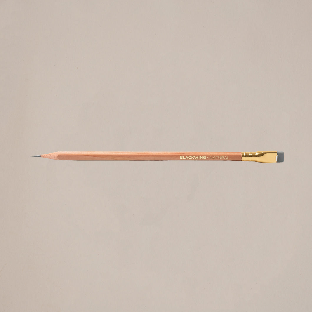 London Letters - Blackwing Natural pencil - single unit