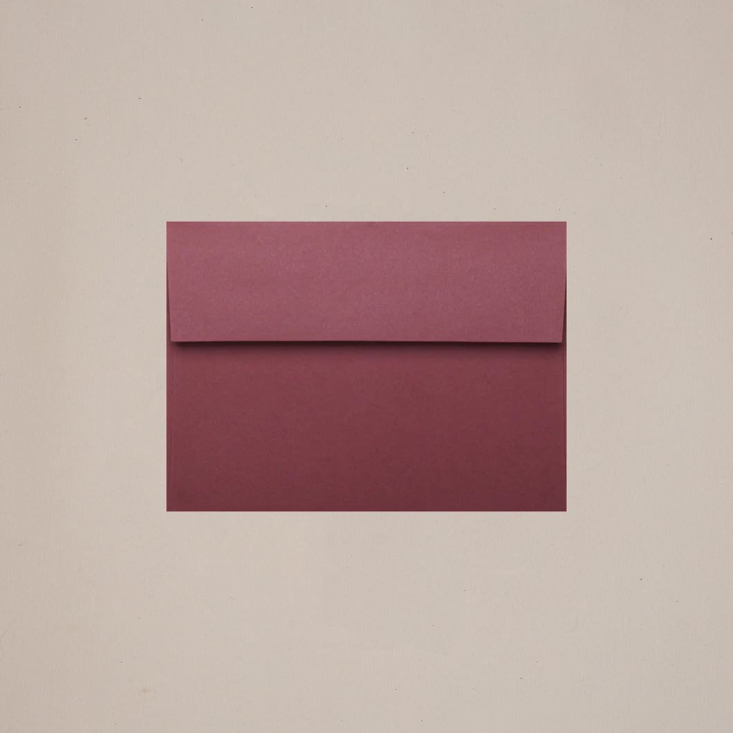 ARCHIVES - Envelopes Set - Claret