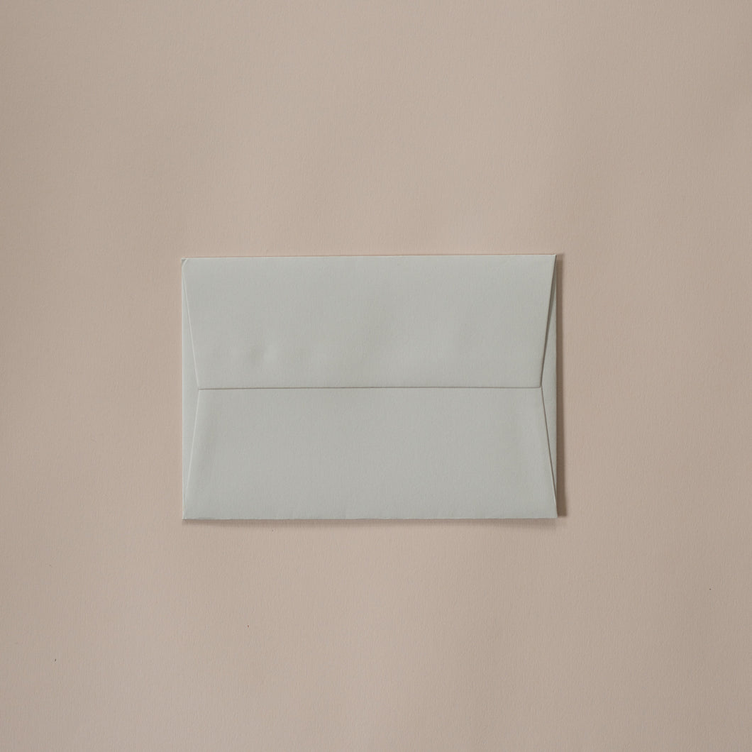 London Letters envelope set - pale grey