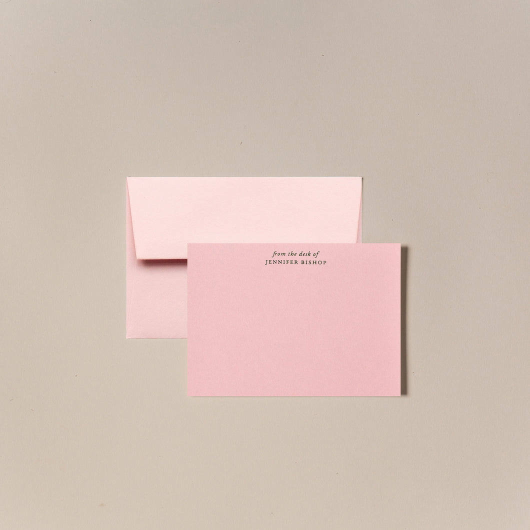 London Letters 'The Seasons' personalised and bespoke luxury stationery sets in seasonal tones from the desk of collection