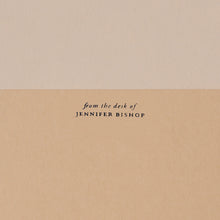 Load image into Gallery viewer, London Letters - &#39;from the desk of&#39; Personalised Stationery Set
