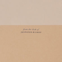 Load image into Gallery viewer, London Letters - &#39;from the desk of&#39; Personalised Stationery Set

