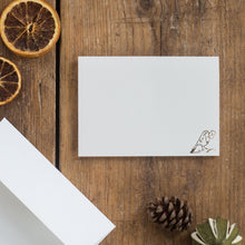 Load image into Gallery viewer, London Letters - Handprinted Christmas Notecard Set 
