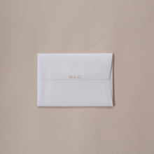 Load image into Gallery viewer, London Letters Monogrammed Stationery A6 envelope
