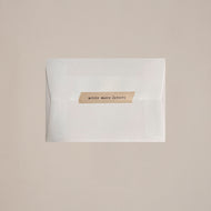 London Letters Washi Tape - write more letters