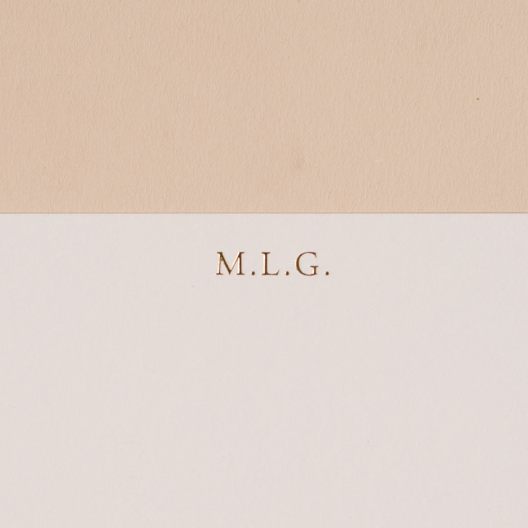 London Letters Monogrammed Stationery